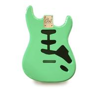 Strat Guitar Body Nitro, Poly, Unfinished Alder Ash Guitar Anatomy® Stratocaster (2-Piece Alder - Seafoam Green - Poly Gloss)