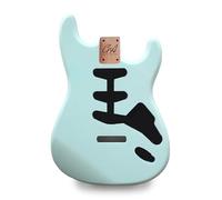 Strat Guitar Body Nitro, Poly, Unfinished Alder Ash Guitar Anatomy® Stratocaster (2-Piece Alder - Sonic Blue - Nitro Satin)