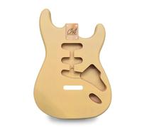 Strat Guitar Body Nitro, Poly, Unfinished Alder Ash Guitar Anatomy® Stratocaster (2-Piece Alder - TBB - Nitro Satin)
