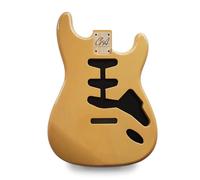 Strat Guitar Body Nitro, Poly, Unfinished Alder Ash Guitar Anatomy® Stratocaster (2-Piece Alder - TBB - Poly Gloss)