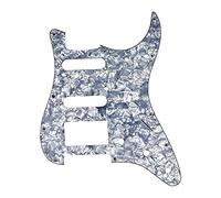 Strat Pickguard 1 HB/2 Single Coils Black Pearloid Allparts PG-0995-053