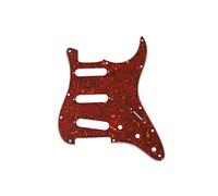 Strat Pickguard Vintage Red Tortoise 11 screwholes Allparts PG-0552-044