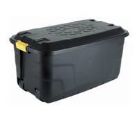 Strata Heavy Duty Storage Box 110 Litre, Black