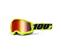 STRATA 2 Goggle Yellow - Mirror Red Lens