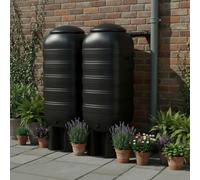 Strata 250 Litre Slimline Water Butt Double Kit
