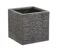 38cm Brick Effect Square Pot