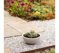 Strata Amalfi Planter Bowl Small D:39.5 x H:17cm Stone