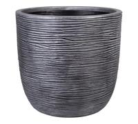 Strata Small Round 35cm (D) x 34cm (H)-Pewter