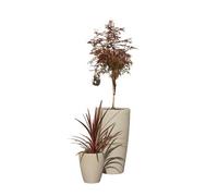 Strata Amesbury Stone Effect Planter Grey (50Cm)