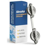 Strata C78050V 10" Metal Spacers/Wheels for Clothesline