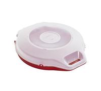 Strata Christmas Wreath Box Clear/Red Extra Large