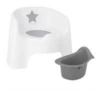 Strata Deluxe Silver Lining Baby Toddler Potty Training Toilet Chair Little Star