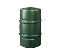 Strata Harcostar 227L Standard Water Butt - Green Recycled Hdpe, Includes Hose Coupler Tap & Child Safe Lid, 227L Capacity
