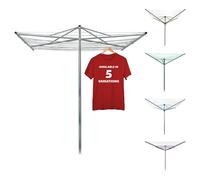Strata Heavy Duty Parallel Rotary Outdoor Drying Rack - 184 Feet Umbre