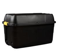 Strata Heavy Duty Wheeled Trunk-Black/Yellow 175L