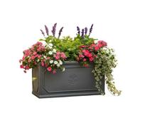 Strata Heritage Rectangular Trough Planter Graphite (70Cm)