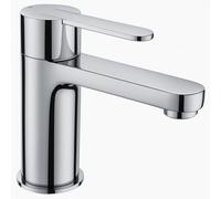 Strata Mono Bath Filler Chrome | Single Lever Mixer Tap | Durable Brass Construction | Modern Bathroom Fitting