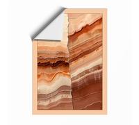 Strata of Time Modern Unframed Wall Art Print A3 (42×29.7cm), Wall Decor for Living Room, Bedroom, Office & Home, Art Gift