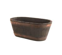 Oakwood Barrel Trough Planter