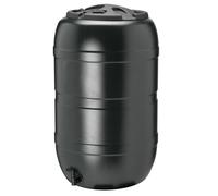 Ward Water Butt with Lockable Lid & Tap 210L Black