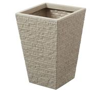 Strata Slate Stone 45cm Tall Planter (1)