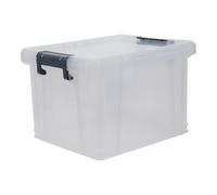Strata StackMaster Storage Box - 35 Litres - 47 x 38 x 31 cm - Transparent