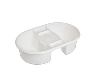 Strata Top And Tail Bowl Silver Lining