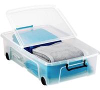 Strata Underbed Smart Box With Wheels 35L (Pack Of 6)