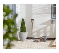 Strata Valencia Planter Round Extra Large D:40 x H:40cm Stone