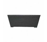 Strata Verona Rectangular Trough Planter Graphite (58Cm)