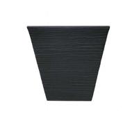Strata Verona Tapered Square Planter Graphite (34Cm)