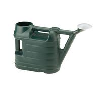 Watering Can With Detachable Sprinkler Rose Head, Plastic, Gardening 6.5L Green