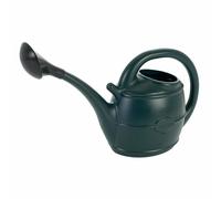 Strata Ward Plastic Watering Can 10 Litre Green Wide Spout With Rose GN016WGN