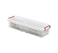 Strata Clear Wrapping Paper Storage Box, Clear