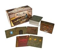 Stratagem The Master's Maze Dungeon Walls - 100 Card Tiles for 3D DND Dungeon Building - Modular Terrain 28mm Scale Accessories Tabletop RPG Scenery - Dungeons Dragons Pathfinder Castles Crusades