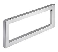 STRATE Bathroom Towel Rail - Towel Rail for Undermount Washbasin Top - Towel Rail Steel Silver