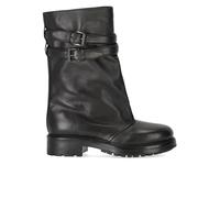 STRATEGIA BLACK BIKER BOOT 4 UK