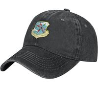 Strategic Air Command Denim Baseball Cap Hat Adjustable Cowboy Hat