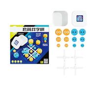 Strategic Board Game - 21x21x4cm | Brain Exercise Board Game | Interactive Educational Strategy Chess Toy Head To Head Teaser For Travel Outdoor Learning Playtime Children