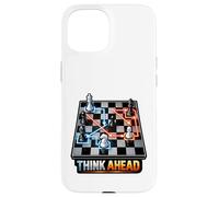 Strategic Chess Player Mindset Board Game Case for iPhone 15