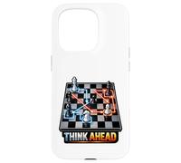 Strategic Chess Player Mindset Board Game Case for iPhone 15 Pro