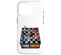 Strategic Chess Player Mindset Board Game Case for iPhone 16 Pro