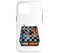 Strategic Chess Player Mindset Board Game Case for iPhone 16 Pro Max