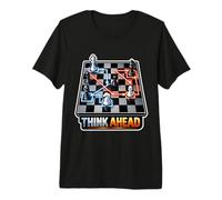 Strategic Chess Player Mindset Board Game Premium T-Shirt