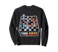 Strategic Chess Player Mindset Board Game Sweatshirt