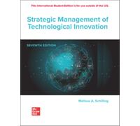 Strategic Management of Technological Innovation ISE
