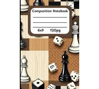 Strategic Moves Chess & Dice Lined Notebook: 120-Page Gaming Journal for Tactical Thinkers, Players, and Creatives