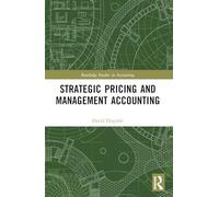Strategic Pricing and Management Accounting – Routledge Studies in Accounting – Routledge