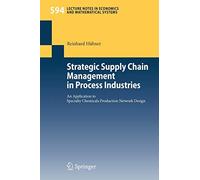 Hbner - Strategic Supply Chain Management in Process Industries An - N555z