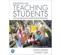 Strategies for Teaching Students with Learning and Behavior Problems